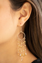 Load image into Gallery viewer, Dazzling Delicious - Gold Earrings Paparazzi Accessories