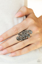 Load image into Gallery viewer, FRILL In The Blank - Silver Ring Paparazzi Accessories
