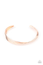Load image into Gallery viewer, Bringing Basics Back - Rose Gold Bracelet Paparazzi Accessories