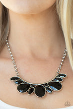Load image into Gallery viewer, Never SLAY Never - Black Rhinestone Necklace Paparazzi Accessories