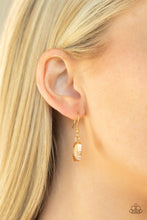 Load image into Gallery viewer, Heard It On The HEIR-Waves - Gold Necklace Paparazzi Accessories