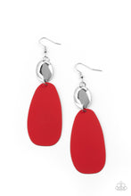 Load image into Gallery viewer, Vivaciously Vogue - Red Earrings Paparazzi Accessories