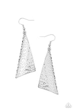 Load image into Gallery viewer, Ready The Troops - Silver Earrings Paparazzi Accessories