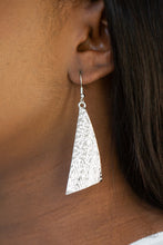 Load image into Gallery viewer, Ready The Troops - Silver Earrings Paparazzi Accessories
