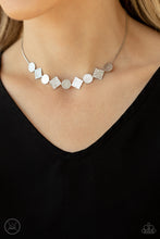 Load image into Gallery viewer, Dont Get Bent Out Of Shape - Silver Choker Necklace Paparazzi Accessories