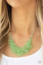 Load image into Gallery viewer, Let The Festivities Begin - Green Necklace Paparazzi Accessories