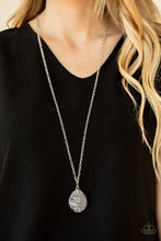 Load image into Gallery viewer, Wearable Wildflowers - Silver Necklace Paparazzi Accessories
