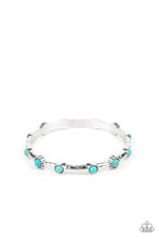 Load image into Gallery viewer, Rebel Sandstorm Blue Bracelet Paparazzi Accessories