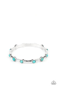 Bangles,crackle stone,silver,turquoise,Rebel Sandstorm Blue Bracelet