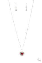 Load image into Gallery viewer, Treasures of the Heart - Red Necklace Paparazzi Accessories