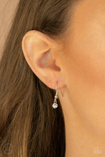 Load image into Gallery viewer, Dainty Diva - White Rhinestone Necklace Paparazzi Accessories