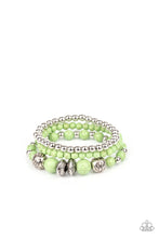 Load image into Gallery viewer, Desert Blossom - Green Bracelet Paparazzi Accessories