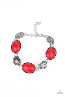 Cactus Country - Red Bracelet Paparazzi Accessories