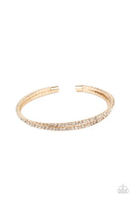 Load image into Gallery viewer, Iridescently Intertwined - Gold Bracelet Paparazzi Accessories