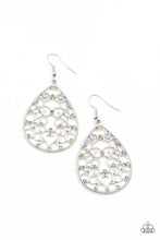 Load image into Gallery viewer, Midnight Carriage - Green Earrings Paparazzi Accessories