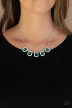 Load image into Gallery viewer, Next Level Luster - Green Rhinestone Necklace Paparazzi Accessories