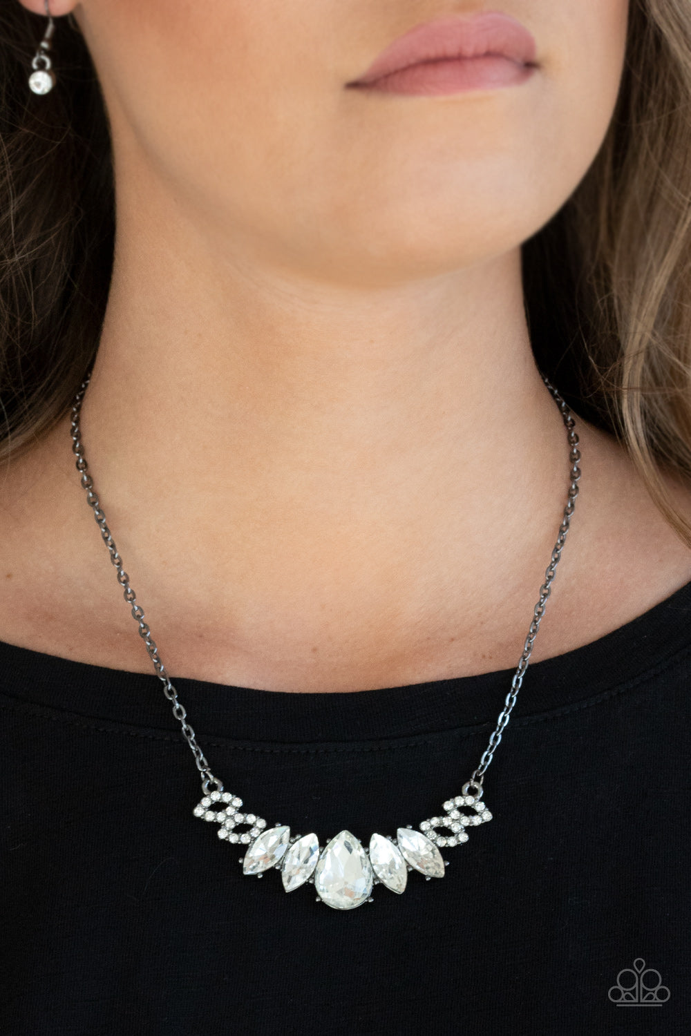 Bride-to-BEAM - Black Necklace Paparazzi Accessories