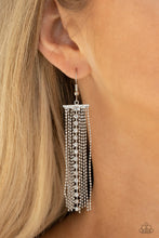Load image into Gallery viewer, Another Day, Another DRAMA - White Earrings Paparazzi Accessories