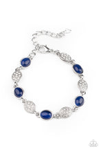Load image into Gallery viewer, Stop and GLOW - Blue Bracelet Paparazzi Accessories