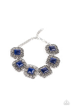 Load image into Gallery viewer, Dreamy Destinations - Blue Bracelet Paparazzi Accessories