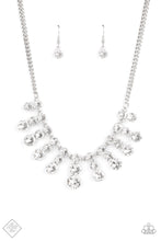 Load image into Gallery viewer, Celebrity Couture - White Necklace Paparazzi Accessories