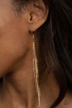 Load image into Gallery viewer, Dainty Dynamism - Gold  Earrings Paparazzi Accessories