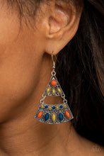 Load image into Gallery viewer, Desert Fiesta - Multi Earrings Paparazzi Accessories