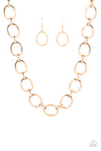 Load image into Gallery viewer, HAUTE-ly Contested - Gold Necklace Paparazzi Accessories