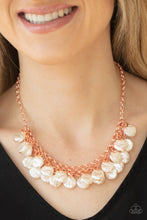 Load image into Gallery viewer, BEACHFRONT and Center - Copper Necklace Paparazzi Accessories