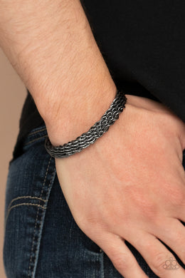 Metamorphosis - Black Bracelet Paparazzi Accessories