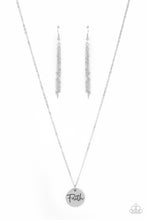 Load image into Gallery viewer, Choose Faith - Silver Necklace Paparazzi Accessories