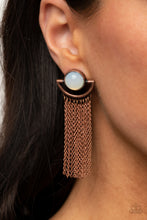 Load image into Gallery viewer, Opal Oracle - Copper Opal Post Earrings Paparazzi Accessories