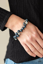 Load image into Gallery viewer, The GRANDEUR Tour - Blue Bracelet Paparazzi Accessories