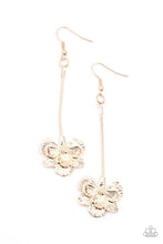 Load image into Gallery viewer, Opulently Orchid Rose Gold Earring Paparazzi Accessories