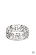 Load image into Gallery viewer, Namaste Gardens - Silver Bracelet Paparazzi Accessories