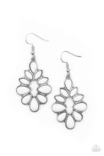 Load image into Gallery viewer, Burst Into TEARDROPS - White Earrings Paparazzi Accessories