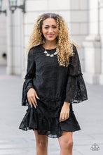 Load image into Gallery viewer, Heiress Of Them All White Pearl Rhinestone Necklace Paparazzi Accessories