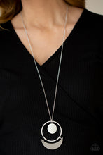 Load image into Gallery viewer, Moonlight Sailing - White Necklace Paparazzi Accessories