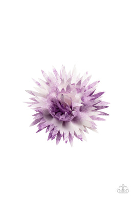 My Favorite Color Is Tie Dye - Purple Hair Accessory Paparazzi Accessories