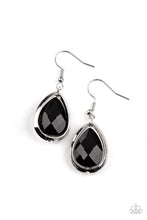 Load image into Gallery viewer, Drop-Dead Duchess - Black Rhinestone Earrings Paparazzi Accessories