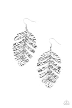Load image into Gallery viewer, Palm Lagoon - Silver Earrings Paparazzi Accessories