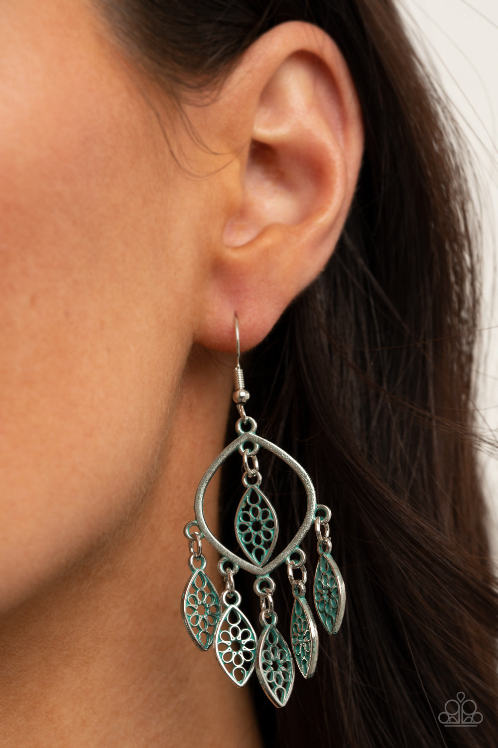 Artisan Garden - Silver Earrings Paparazzi Accessories
