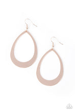 Load image into Gallery viewer, Fierce Fundamentals - Rose Gold Earrings Paparazzi Accessories