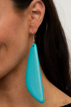 Load image into Gallery viewer, Scuba Dream - Blue Earrings Paparazzi Accessories