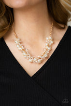 Load image into Gallery viewer, Pardon My FRINGE - Gold Necklace Paparazzi Accessories
