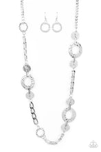 Load image into Gallery viewer, Mechanically Metro - Silver Necklace Paparazzi Accessories