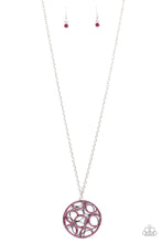 Load image into Gallery viewer, Thanks a MEDALLION - Pink Rhinestone Necklace Paparazzi Accessories