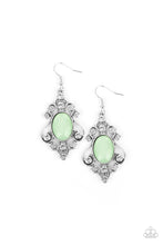 Load image into Gallery viewer, Tour de Fairytale - Green Earrings Paparazzi Accessories