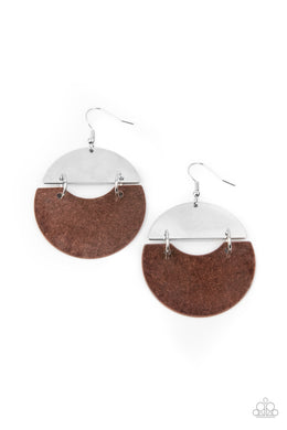 Watching The Sunrise - Copper Earrings Paparazzi Accessories
