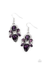 Load image into Gallery viewer, Stunning Starlet - Purple Earrings Paparazzi Accessories